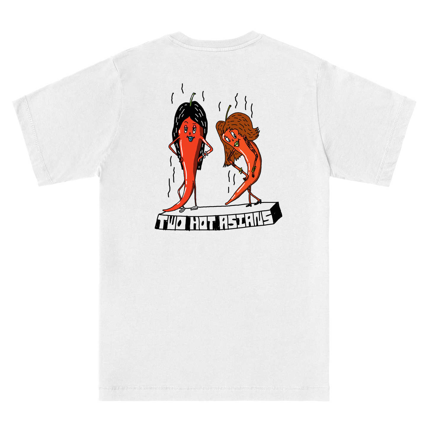 Two hot asians chillies tee - Essentials Relaxed Tee